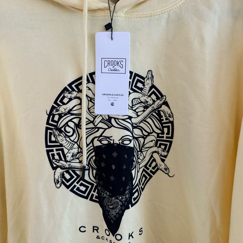 NWT Crooks and Castled Hoodie Sweatshirt